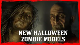 Red Dead Online 50 new "Army Of Fear" Zombie Models Found! - Possible new Halloween mode?