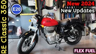 2024 Royal Enfield Classic 350 Review | Redditch Red | E20 Updates | Price & Mileage