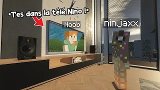 J'ai troll des Noobs avec le Mod le plus réaliste de Minecraft..