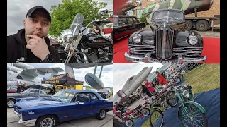 "Old car land 2021". Под крыльями Музея Авиации.