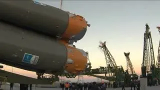 Soyuz Rocket Ready to Launch New Space Crew | Video