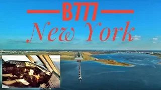 B777 Landing New York JFK Cockpit View