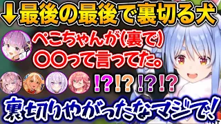 忠実な犬だったあくあが、最後の最後で裏切るシーン【ホロライブ切り抜き/兎田ぺこら/湊あくあ】