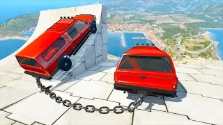 High Speed Jumps #13 - Oddly Satisfying Car Crashes (BeamNG Drive)