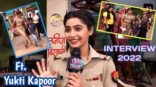 Yukti kapoor (karishma singh) latest interview 2022•masti with fans•on live set of #maddamsir #gulki