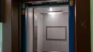 Необычный модернизированный лифт 1980 г. @ ул. Горького, 113, под. 1 (г. Владимир)