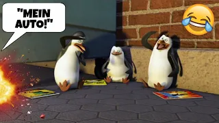 Die Pinguine aus Madagascar - "MEIN AUTO!" 🚘💣 (Running Gag)