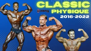 Every Classic Physique Olympia Winner 2016-2022