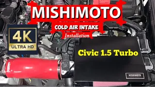 Mishimoto Cold Air Intake Civic Hatchback 1.5 Turbo Installation