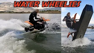Learning How To Ride A Boatercycle