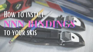 Binding Installation Cross Country Ski