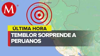 Terremoto de magnitud 7 sacude Perú y Ecuador; hay 12 muertos