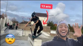 13 ANS ET IL M’APPREND À FAIRE LA TROTINETTE 😨