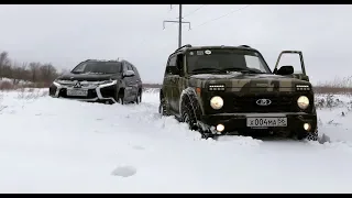 НИВА БРОНТО VS Pajero SPORT 2.4AT