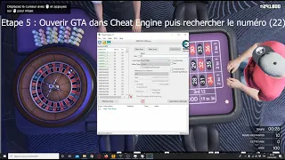 💲 Argent Infini GTA V Casino 💲 Cheat Engine PC ✔️ GTA Online 1 50