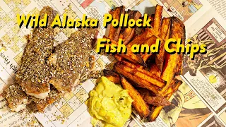 How to Make Healthy Fish & Chips using Wild Alaska Pollock