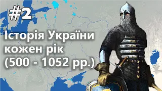 #2. Історія України. Кожен рік (500 - 1054 рр.) // Від ранніх слов'ян до Русі