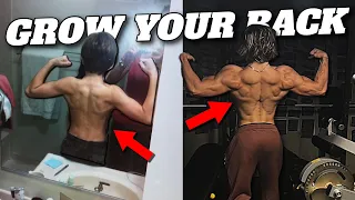 HOW TO GET MORE WIDTH IN YOUR BACK!! | Back Workout Explained