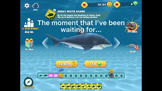 Unlocking the great white shark (hungry shark evolution)