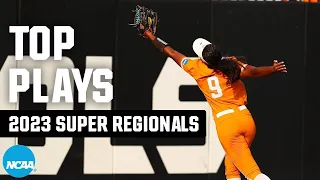 Top defensive plays from 2023 NCAA softball super regionals