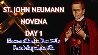ST. JOHN NEUMANN NOVENA | DAY 1