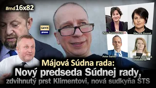 Májová Súdna rada zrodí nového predsedu, zdvihne prst Klimentovi a ukáže novú sudkyňu ŠTS #md16x82