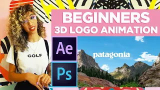 3D Logo Animation Tutorial (AFTER EFFECTS & PHOTOSHOP BEGINNERS)