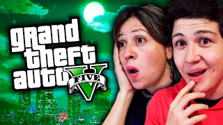 JUEGO GTA 5 con MI MAMÁ! Grand Theft Auto V - GTA V Mods