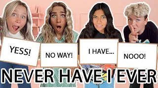 NEVER have I EVER with my SIBLINGS!!! | MOM can't FIND OUT!!!