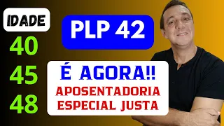 PLP 42 - COMO FICOU A IDADE DA APOSENTADORIA ESPECIAL DEPOIS DA APROVAÇÃO NA COMISSÃO DE TRABALHO.