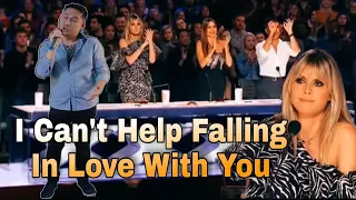 I Can't Help Falling In Love With You by: Elvis Presley | Golden Voices | America’s Got Talent