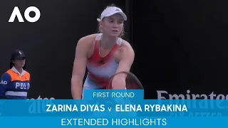 Zarina Diyas v Elena Rybakina Extended Highlights (1R) | Australian Open 2022