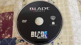 Opening to Blade: Trinity (2004) and Blade: House of Chthon (2006) 2017 DVD