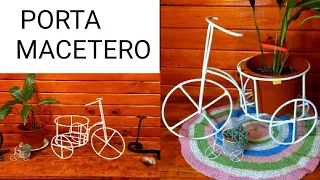 PORTAMACETERO | COMO HACER UN PORTAMACETERO | TRICICLO