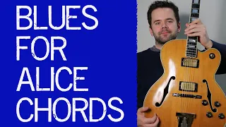 ▶️ Blue for Alice: chord tone/soloing etude 🎸