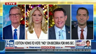 December 8, 2020: Cotton Joins Fox and Friends