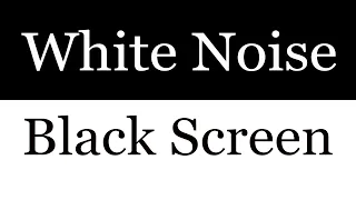 10 Hours of White Noise with Black Screen | Sleep, Study, Focus