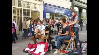 Ren | Trick the Fox - Englishman in New York- Sting Cover- Live Busking - Bath UK - Oct 2011