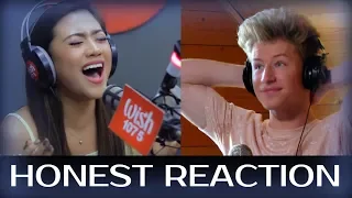 HONEST REACTION to Morissette covers "Secret Love Song" (Little Mix) LIVE on Wish 107.5 Bus