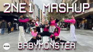 [KPOP IN PUBLIC AUSTRALIA] BABYMONSTER - '2NE1 MASHUP' 1TAKE DANCE COVER