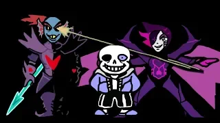 Undertale all Genocide Bosses (Colored Sprite Mod)