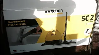 karcher SC2 Steam cleaner review and demonstration. Lets see what this thing can do.