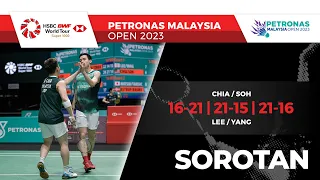 Chia/Soh 2 - 1 Lee/Yang | Pusingan ke-32 | Petronas Terbuka Malaysia 2023