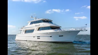 PARADISE | 72' Hampton Endurance Skylounge Yacht
