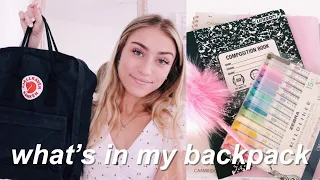 what's in my backpack *senior year* + back to school supplies haul 2019!