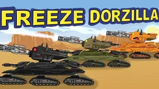 "Freeze the Monster" Cartoons about tanks