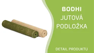 Bodhi Jute prírodná jogová podložka 4mm | Detail produktu | Flexity Joga Lifestyle Shop