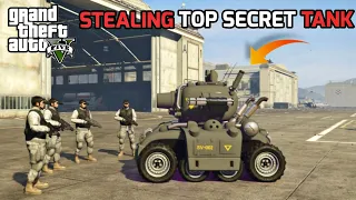 Stealing Military Secret Tank From Military base | GTA 5 Secret Mission | GTA 5 Gameplay #1