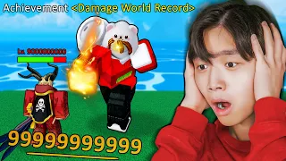 I Broke Blox Fruits Damage Record (IMPOSSIBLE)