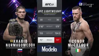 Conor mcgregor vs khabib nurmagomedov 229 full match hd